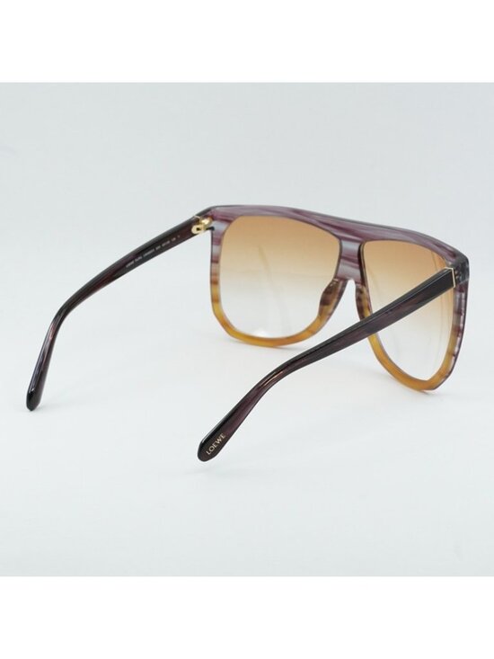 Loewe LW40001I 83V Filipa Sunglasses Purple to Orange Gradient Square Frame main image 10